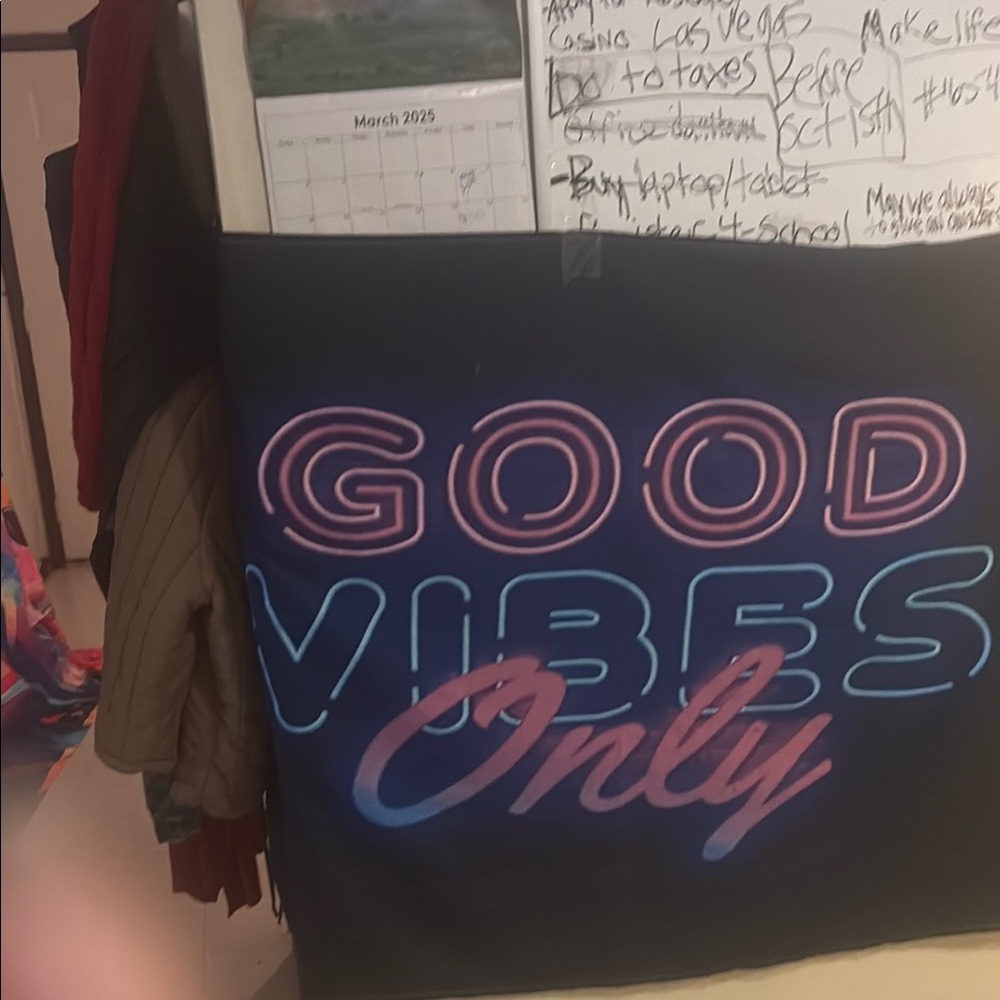 Good Vibes Only Wall Tapestry